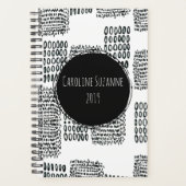 Doodle noir et blanc (Devant)