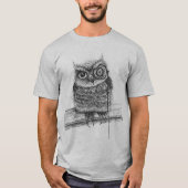 Doodle Owl T-shirt (Voorkant)