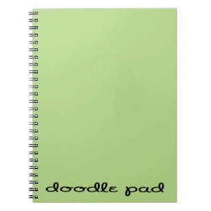 Doodle Pad Green Notitieboek