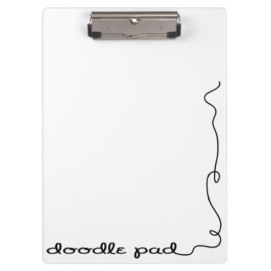 Doodle Pad Klembord (Voorkant)