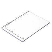 Doodle Pad Notitieboek (Linkerzijde)