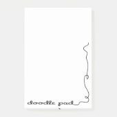Doodle Pad Post-it® Notes (Voorkant)
