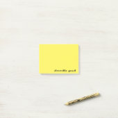 Doodle Pad Yellow Post-it® Notes (Op bureau)