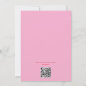 Doodle Pasta and Pacifiers Baby Shower  Kaart (Achterkant)