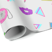 Doodle Pattern van 90 jaar Cadeaupapier (Rol Hoek)