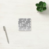 Doodle Pattern voor zwarte en witte cactus Post-it® Notes (Kantoor)