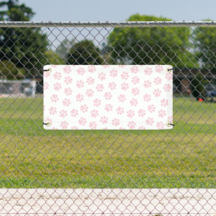 Doodle Paws, Dog Paws, Baby Pink Paws Spandoek