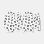 Doodle Paws, Dog Paws, Black Paws Bedankdoosjes (Uitgevouwen)