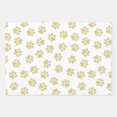 Doodle Paws, Dog Paws, Gouden Paws Inpakpapier Vel (Voorkant 3)