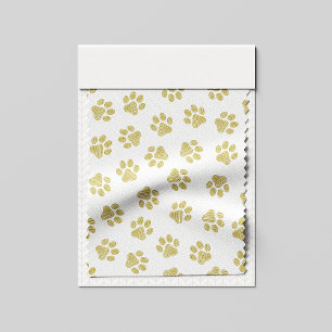 Doodle Paws, Dog Paws, Gouden Paws Stof
