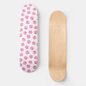 Doodle Paws, Dog Paws, Pink Paws Skateboard (Voorkant)