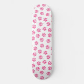 Doodle Paws, Dog Paws, Pink Paws Skateboard (Voorkant)