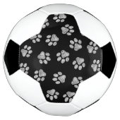 Doodle Paws, Dog Paws, White Paws Voetbal (Gedraaid)