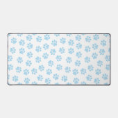 Doodle Paws, Hondenpoten, Baby Blue Paws Bureaumat (Voorkant)