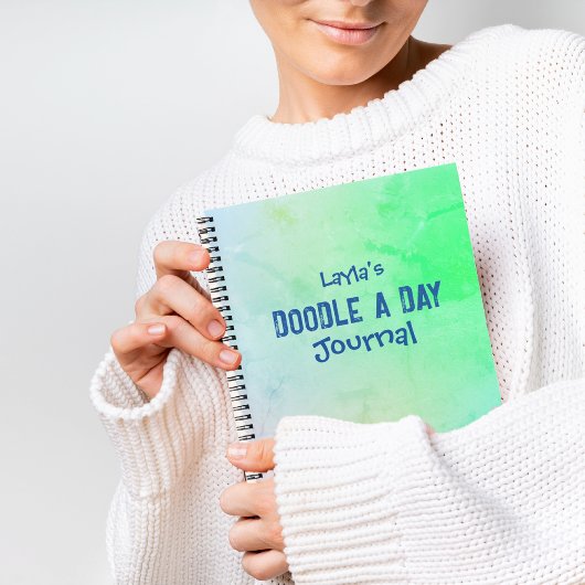 Doodle personnalisé par journal quotidien