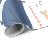 Doodle Pet Lovers Cadeaupapier (Rol Hoek)