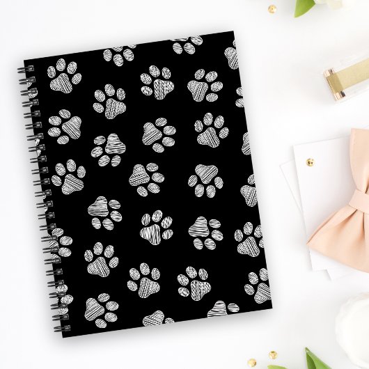 Doodle Pootjes, Hondenpoten, Witte Pootjes Notitieboek
