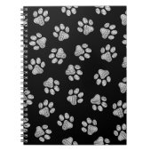 Doodle Pootjes, Hondenpoten, Witte Pootjes Notitieboek (Voorkant)
