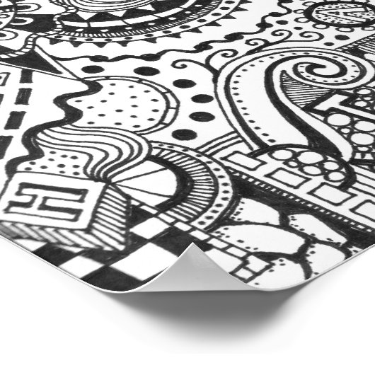 DOODLE POSTER (Hoek)