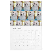 Doodle Puppy Dog Agenda Kalender (Jan 2026)