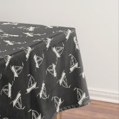 Doodle Sailboat Pattern Tafelkleed (Voorbeeld)