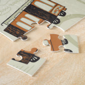 Doodle San Francisco Scene Legpuzzel (Zijkant)