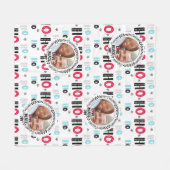 Doodle scandinave couverture photo cadeau de Noël (Devant (Horizontal))