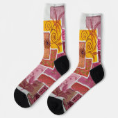 Doodle Socks van Jill Sokken (Links)