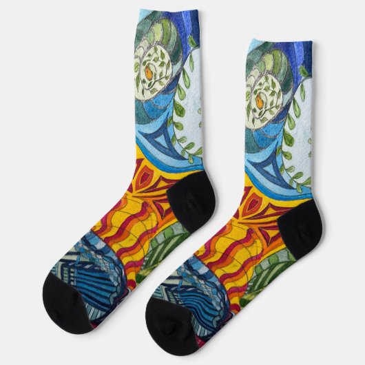 Doodle Socks van Jill Sokken (Links)
