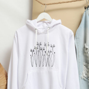 Doodle Sweatshirt (Wit- Hand getrokken)