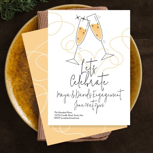 Doodle-viering Kaart