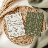 Doodle Whimsy Doodle Thanksgiving Invitation