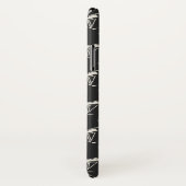 Doodle zeilboot patroon Case-Mate iPhone case (Achterkant / rechts)