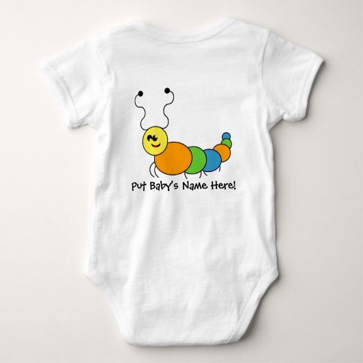 DoodleBug Baby Romper (Achterkant)