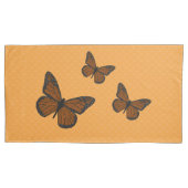 Doodled Monarch Kussensloop (Voorkant)