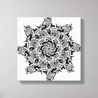 Doodlella Canvas Afdruk