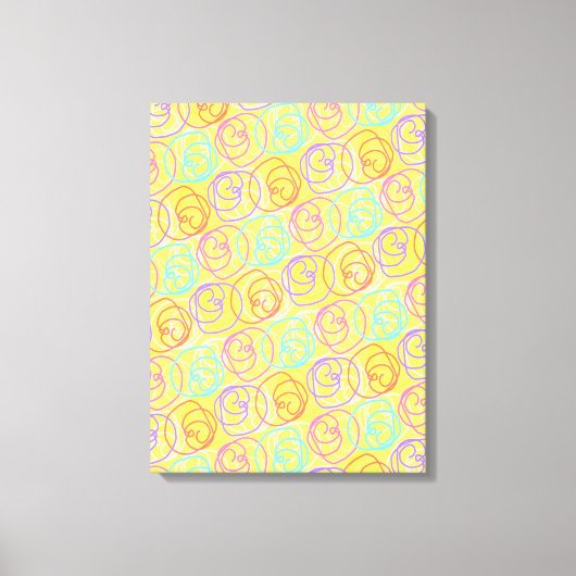 Doodles 2011 canvas afdruk (Voorkant)