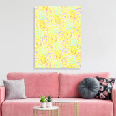 Doodles 2011 canvas afdruk (Insitu (Woonkamer))