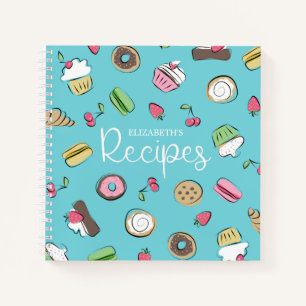 Doodles als dessert recepten voor gebakken produ notitieboek