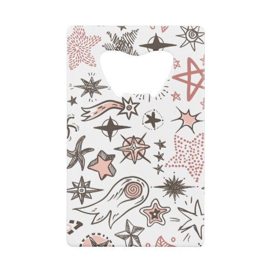 Doodles cosmiques : Étoiles et comètes (Devant)