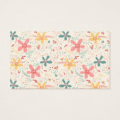 Doodles de fleurs (Dos)