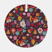 Doodles de fruits, décoration d'été dessinée à la (Verso)