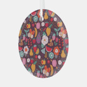 Doodles de fruits, décoration d'été dessinée à la (Avant gauche)