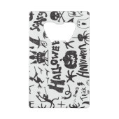 Doodles de monstre d'Halloween amusant (Dos)