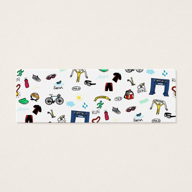 Doodles de triathlon (Devant)