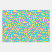 Doodles Fiesta Inpakpapier Vel (Voorkant)