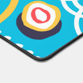 Doodles Funky Sur Aqua (Coin)