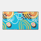 Doodles Funky Sur Aqua (Recto)