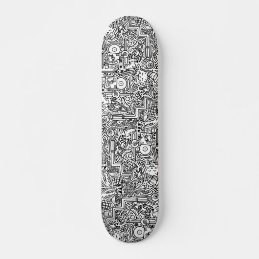 Doodles Skateboard (Voorkant)