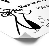 Doodles stijl Hand getrokken Afstuderen Adviezen & Poster (Hoek)